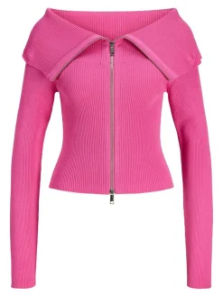 Edith Zipper Cardigan, Fiji Flower, XS