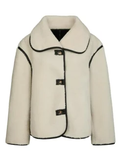 Edmund Teddy Jakke, Ivory, 38