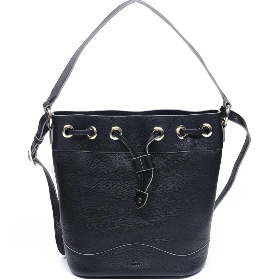Elena Bucket Bag, Sort