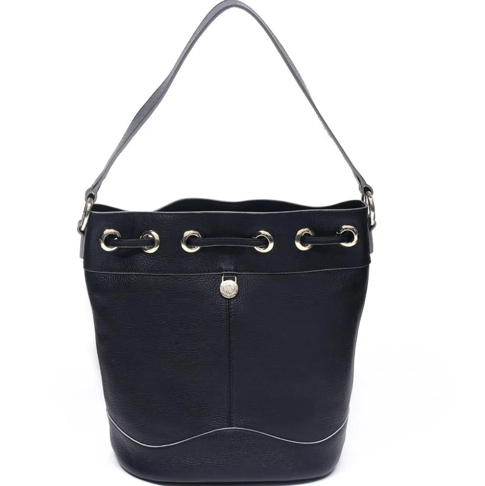 Elena Bucket Bag, Sort