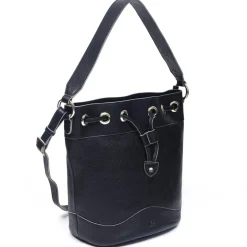Elena Bucket Bag, Sort