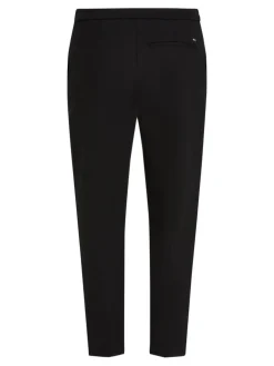 Elevated Slim Straight Bukser, Black, 38