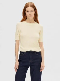 Elinna Strikbluse, Birch, M