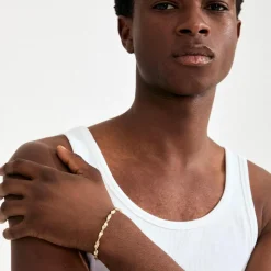 Eliyah Armbånd, Gold Plated, 16,5+3 cm