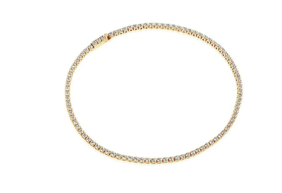 Ellera Armbånd, Guld, 18 cm