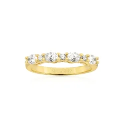 Ellera Ovale Ring, Gold Plated, 52