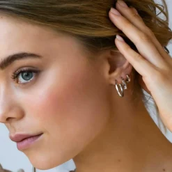 Ellera Pianura Grande Øreringe, Sølv