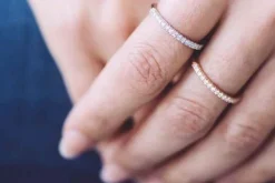 Ellera Ring, Sølv/Hvid, 52