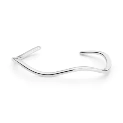 Ellera Waves Pianura Bangle, Silver