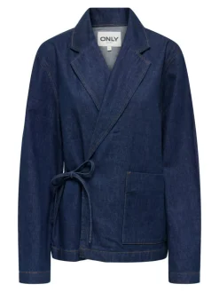 Ellis Denimjakke, Dark Blue Denim, M