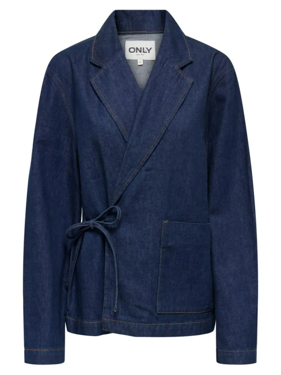 Ellis Denimjakke, Dark Blue Denim, M