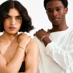 Ember Armring, Gold Plated, 17 cm