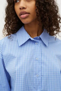 Emele-M Skjorte, Ultramarine Check, S/M