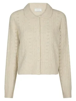 Emelie Knit Cardigan, Ivory, 38