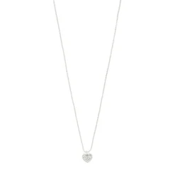 Emmet Halskæde, Silver Plated, 40+9 cm