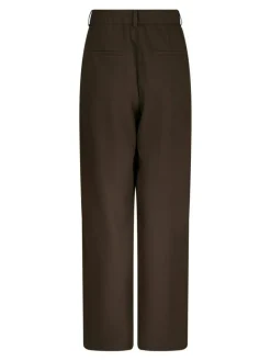 Emmett Structure Bukser, Dark Brown, 36