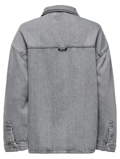 Emmie Denimskjorte, Medium Grey Denim, S