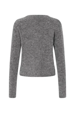 Enada Cardigan, Dark Grey Mel, XL