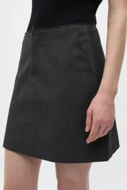 Enalessia Nederdel, Dark Grey Mel, 40