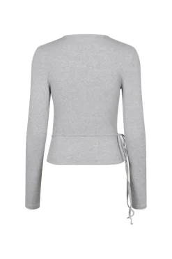 Enally Bluse, Light Grey Mel, M
