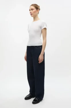 Enally Crop T-shirt, Bright White, XL