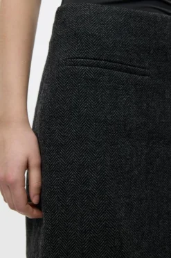 Enarizona Nederdel, Dark Grey Mel, 40