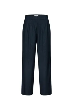 Endore Bukser, Dark Navy Pinstripe, 38