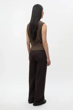 Endysis Vest, Chocolate/Brindle, S