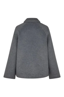 Enkate Short Jakke, Dark Grey Mel, L