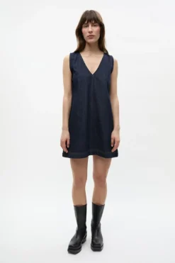 Enlucia Kjole, Dark Blue Rinse, 42