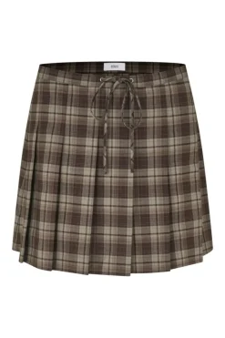 Enriver Mini Nederdel, Chocolate Check, 40