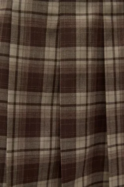 Enriver Mini Nederdel, Chocolate Check, 40