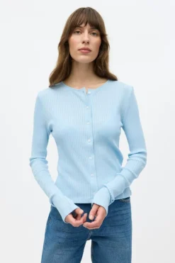 Envolvi Cardigan, Powder Blue, XL