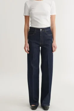 Enya Rinse Wash Jeans, Raw Denim, XL/L32