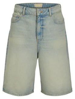 Erin Baggy Shorts, Light Blue Denim Vintage Wash, L