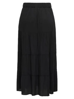 Esme Life Midi Nederdel, Black, S