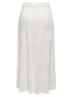 Esme Life Midi Nederdel, Cloud Dancer, L