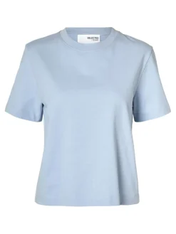 Essential Boxy T-shirt, Cashmere Blue, S