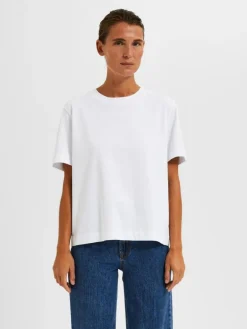 Essential Boxy T-shirt, Hvid, M