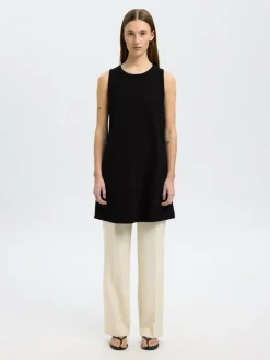 Essential Tank Kjole, Black, S