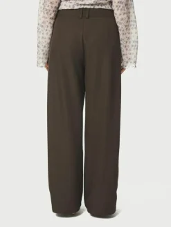 Essiall Structure Bukser, Dark Brown, 38