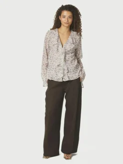 Essiall Structure Bukser, Dark Brown, 38