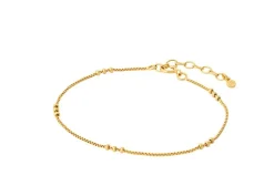 Eva Armbånd, Gold Plated, 16-19 cm