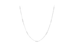 Eva Halskæde, Silver, 40-45 cm