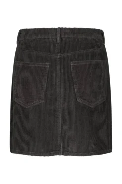 EvasLL Kort Nederdel, Dark Mokka, XS