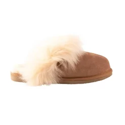 Evelina Slippers, Chestnut, 41