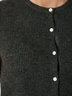 Everest Knit Vest, Antracit, 34