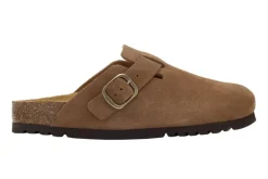 Fae Suede Clogs, Taupe, 39