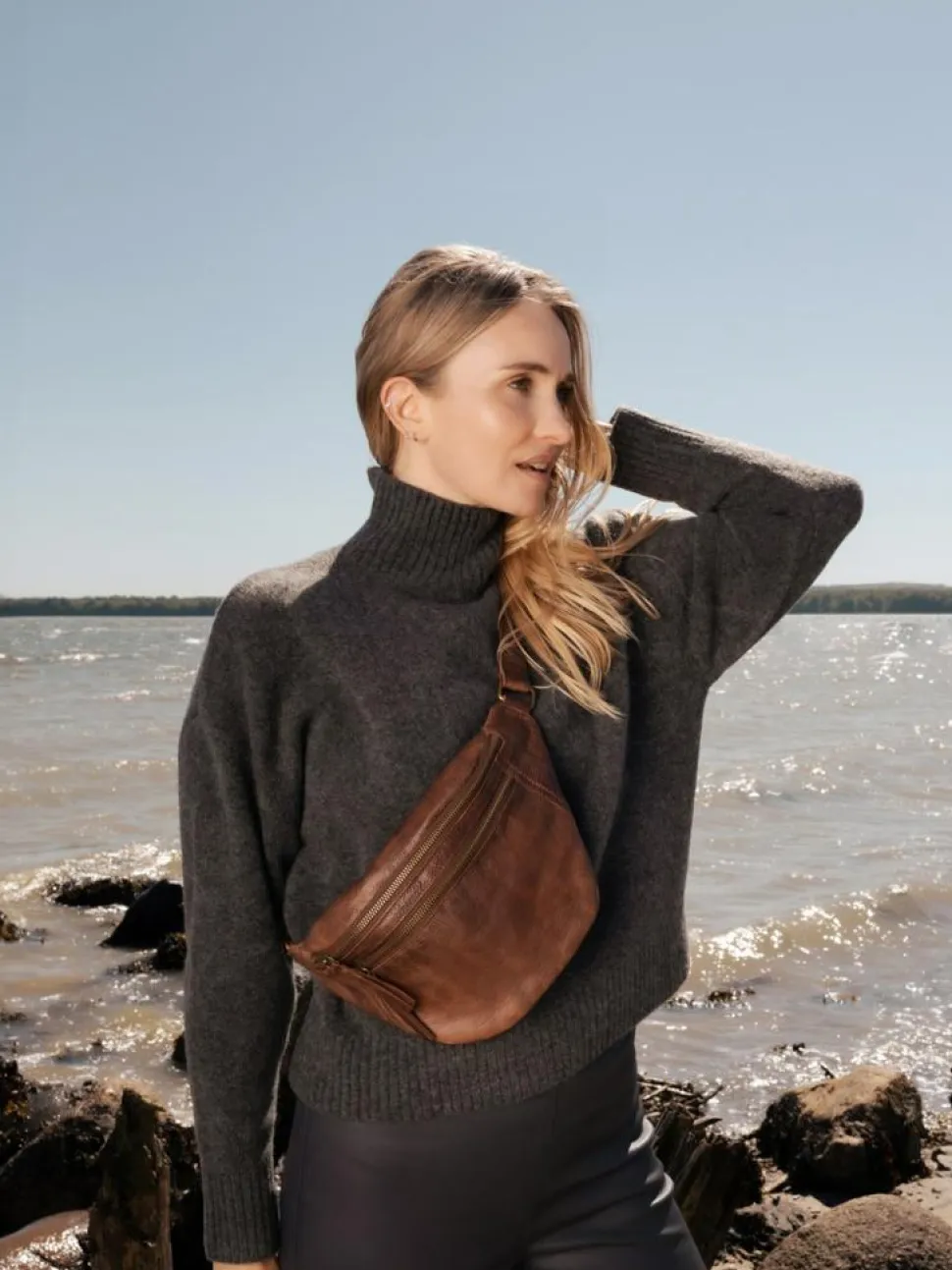 Faust Urban Bæltetaske, Woodsmoke