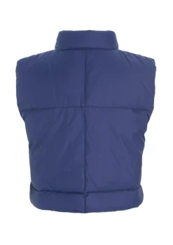 Feather Down Kort Vest, Twilight Blue, L